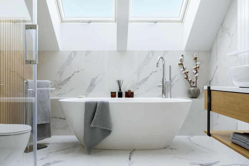 Modern Bathtub Installation